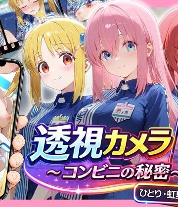 【エロ漫画raw】透視カメラ〜コンビニの秘密〜 ひとり・虹夏・郁代編
