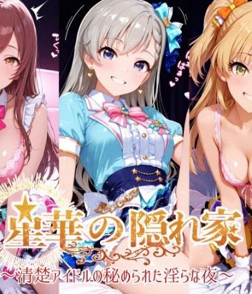 【エロ漫画raw】星華の隠れ家 〜清楚アイドルの秘められた淫らな夜〜久●楓 城●崎莉嘉 大●甘奈編