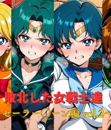 【エロ漫画raw】敗北した女戦士達〜セーラー◯ーン編 vol.2〜