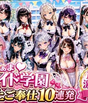 【エロ漫画raw】あまあまメイド学園 〜極上ご奉仕10連発〜