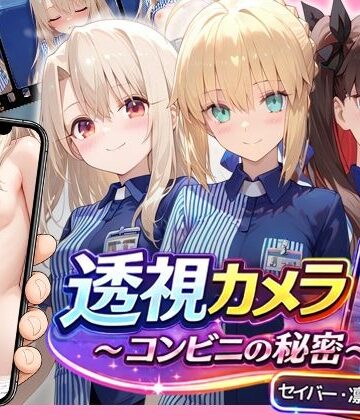 【エロ漫画raw】透視カメラ〜コンビニの秘密〜 セイバー・凛・イリヤ編