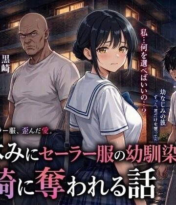 【エロ漫画raw】夏休みにセーラー服の幼馴染を、黒崎に犯●れ中出しされ続ける話