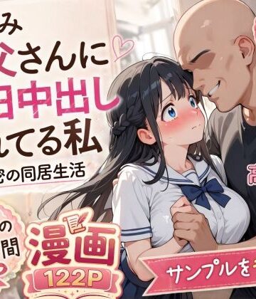 【エロ漫画raw】【高画質版】夏休みにセーラー服とメイド服で叔父さんに中出しされ続ける話