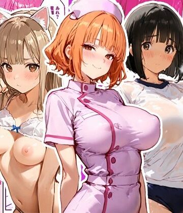 【エロ漫画raw】3姉妹の妹たちがコスプレで兄を誘惑してハーレムえっち！
