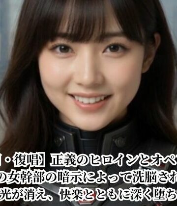 【エロ漫画raw】【虚ろ目・復唱】正義のヒロインとオペレーターが悪の女幹部の暗示によって洗脳される話〜瞳から光が消え、快楽とともに深く堕ちていく〜