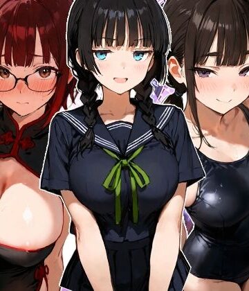 【エロ漫画raw】陰キャ女子ばかりの図書委員会でエロ本を見ながらコスプレセックスした話