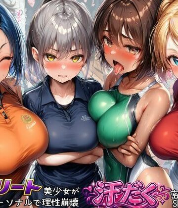 【エロ漫画raw】アスリート美少女たちが卑猥なパーソナルで理性崩壊！汗だく密着SEX
