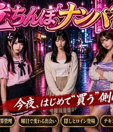 【エロ漫画raw】【フルボイス】立ちんぼナンパ師 〜路地裏に立つワケあり女子大生と生ハメ撮り交渉〜